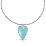 Turquoise Solstice Pendant Choker