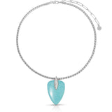 Turquoise Solstice Pendant Choker