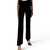 Krazy Larry P600 Pull on Wide Ankle Pant - Black