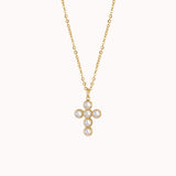 Pearl Cross Necklace