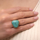 Turquoise Solstice Ring