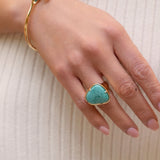 Turquoise Solstice Ring