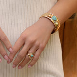 Turquoise Solstice Ring Stack