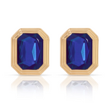 Emerald Deco Earrings