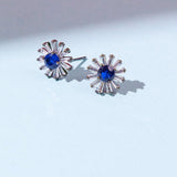 VINTAGE SUNFLOWER EARRINGS