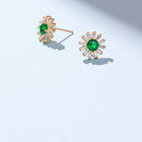 VINTAGE SUNFLOWER EARRINGS