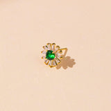VINTAGE SUNFLOWER EARRINGS