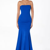 Astee T2010 Fitted Strapless Mermaid Gown