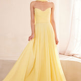 Ladivine Amoris T703 Dress Strapless A-Line Bridesmaid Gown