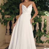 Amoris T714W A-Line Spaghetti Strap Wedding Dress