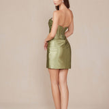 Nox Anabel T871 Dress Short Strapless Cocktail Bodycon