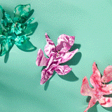Flora Statement Earrings - Pink Spritz