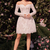 Andrea & Leo WL021 Bridal Party Dress Short Off the Shoulder
