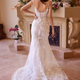 Andrea & Leo WL053 Dress Fitted Lace Wedding Gown