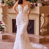 Andrea & Leo WL053 Dress Fitted Lace Wedding Gown