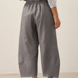 100% Linen Classic Ankle Pants ZOE