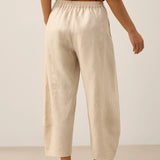 100% Linen Classic Ankle Pants ZOE