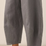 100% Linen Classic Ankle Pants ZOE
