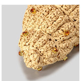 Amber Coast Raffia Bag