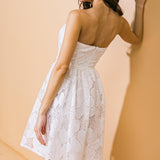 HEARD ABOUT US WOVEN MINI DRESS