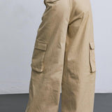 ADORABLE POSH WOVEN CARGO PANTS