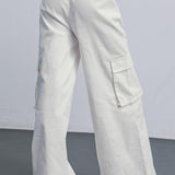 ADORABLE POSH WOVEN CARGO PANTS