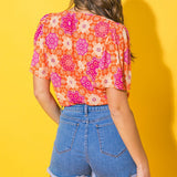 MADE FOR THE OCCASION WOVEN BODYSUIT
