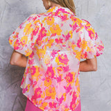 EFFORTLESS OUTLOOK WOVEN TOP