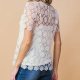 MELT MY HEART LACE TOP