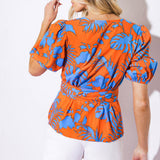 SIGN ME UP WOVEN TOP