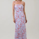 Carmel Bloom Slip Maxi Dress