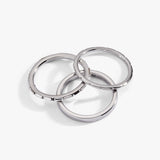 Baguette Stacking Ring Set of 3