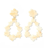 Bianca Statement Earrings - Milky Way