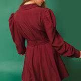 WRAPPED UP IN LOVE MINI DRESS