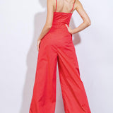 A BEAUTIFUL FEELING WOVEN JUMPSUIT