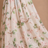 Cherry Blossom Sky Maxi Dress
