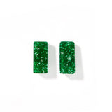 Caroline - Green Glitter