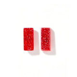 Caroline - Red Glitter