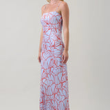Carmel Bloom Slip Maxi Dress