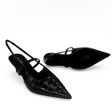 Connie Embossed Crocodile Heels