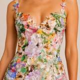 The Monet Watercolor Lace Midi