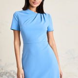 Short Sleeve Sheath Dress