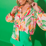 BORN TO SPARKLE WOVEN TOP