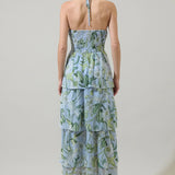 Fleur de Jardin Tiered Maxi Dress