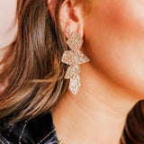 Electra Statement Earrings - Gold