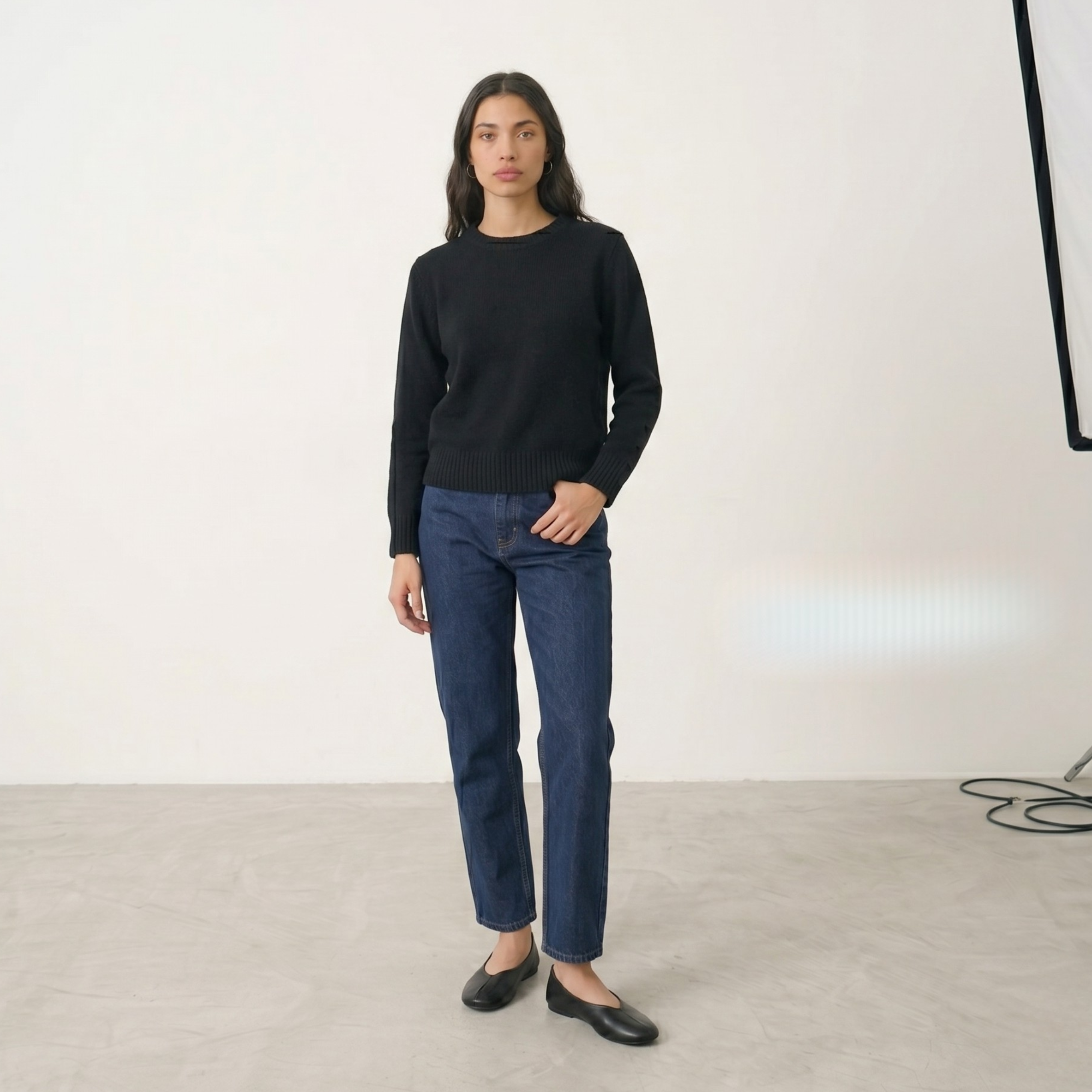 Erika II Leather Ballet Flats