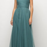 Ladivine ET320 Illusion V-Neck and Back Long Dress
