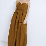 THINK ABOUT ME WOVEN JUMPSUIT