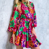 ELEVATED ATTITUDE WOVEN MINI DRESS
