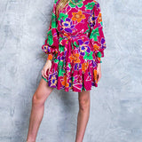 ELEVATED ATTITUDE WOVEN MINI DRESS